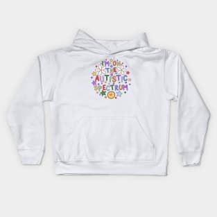 I'm On The Autistic Spectrum - Autism Awareness Kids Hoodie